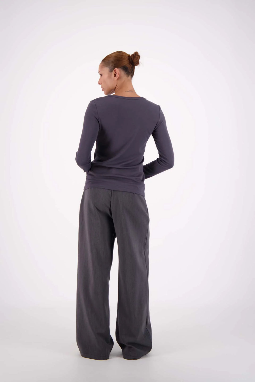 JASMINE ALEXA Womens Gigi Trouser in Steel Grey, WOMENS PANTS, JASMINE ALEXA, Elwood 101