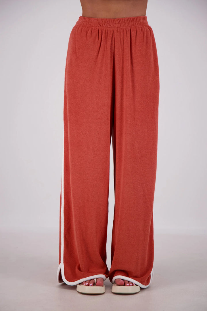 JASMINE ALEXA Womens Kuhio Pants in Tobacco