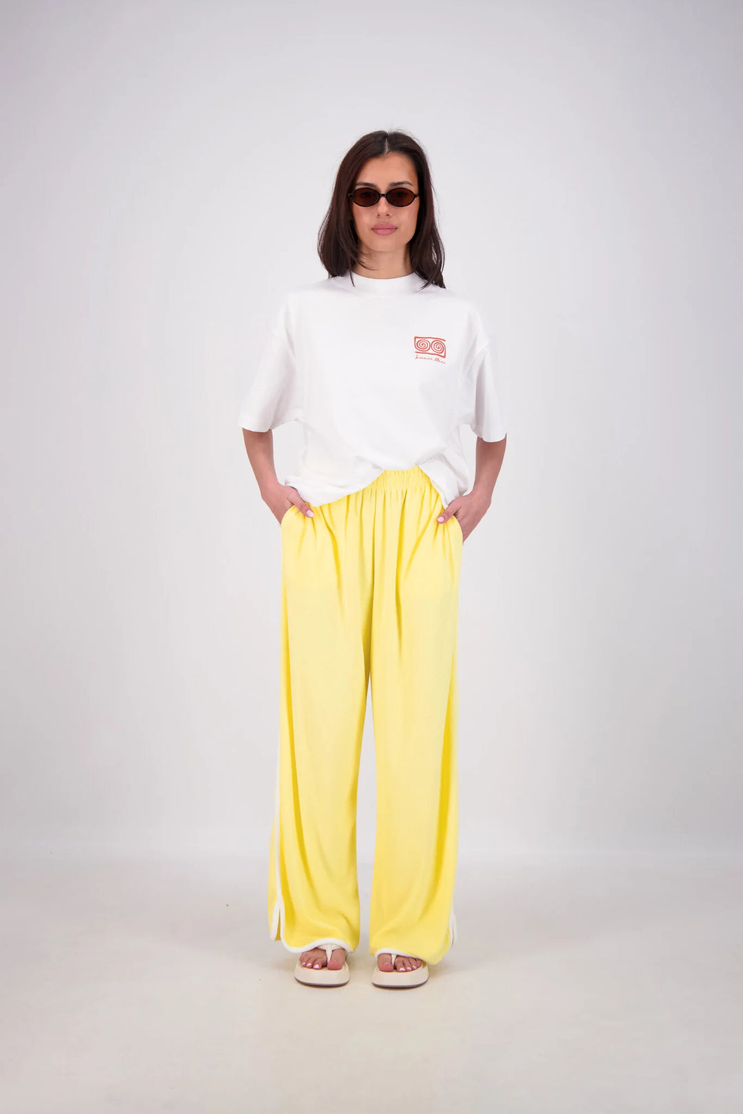 JASMINE ALEXA Womens Kuhio Pants in Yellow