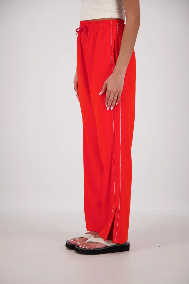 JASMINE ALEXA Womens Manarola Trackpant in Coral, WOMENS TRACK PANTS, JASMINE ALEXA, Elwood 101