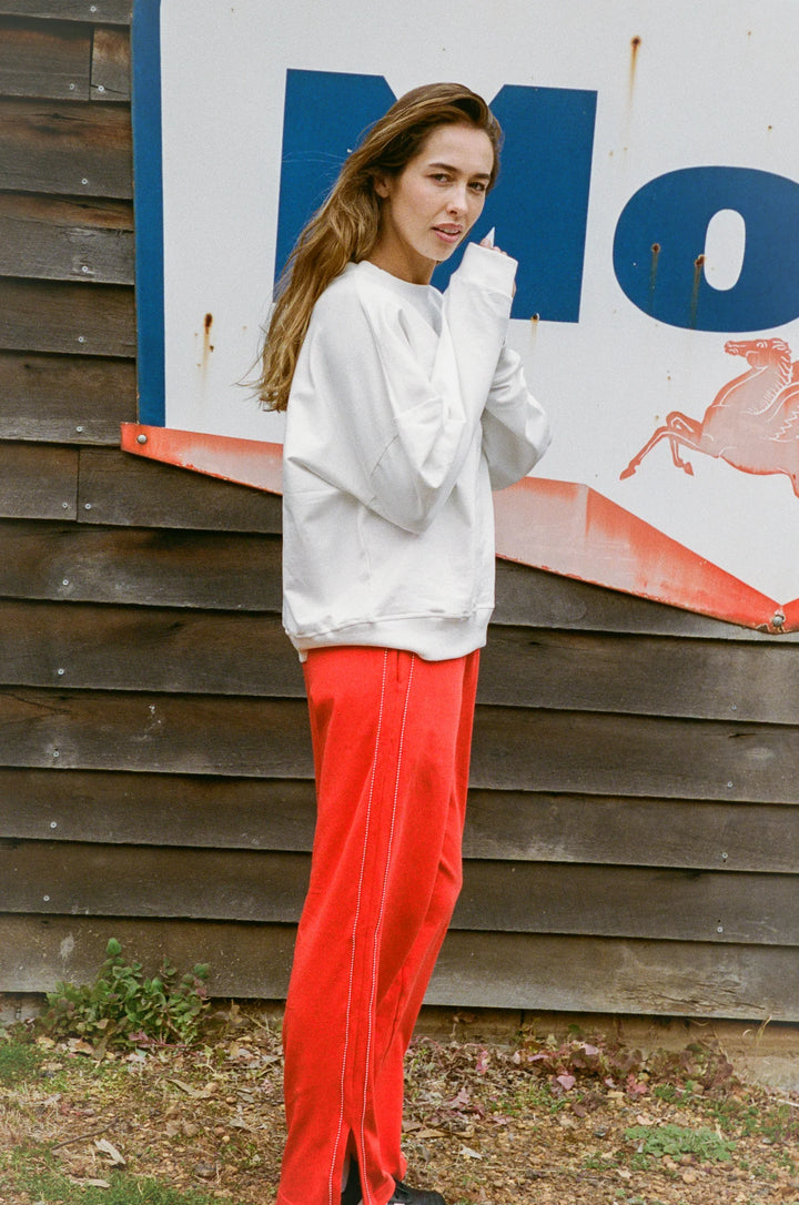 JASMINE ALEXA Womens Manarola Trackpant in Coral, WOMENS TRACK PANTS, JASMINE ALEXA, Elwood 101