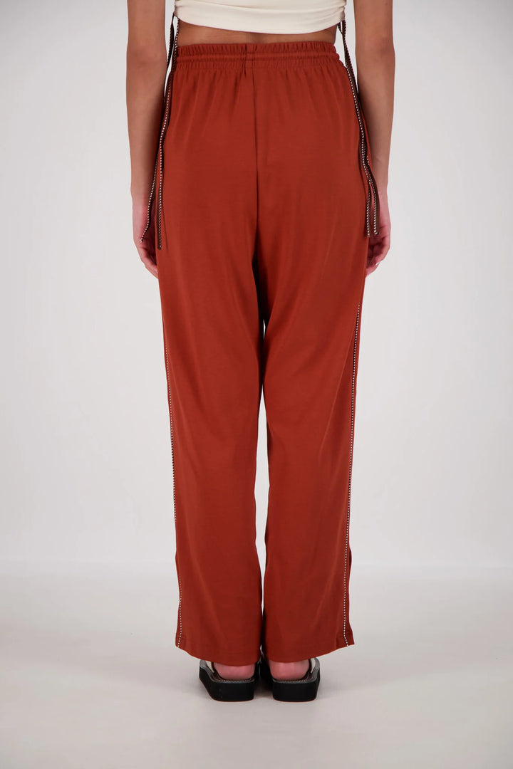 JASMINE ALEXA Womens Manarola Trackpant in Tobacco, WOMENS TRACK PANTS, JASMINE ALEXA, Elwood 101