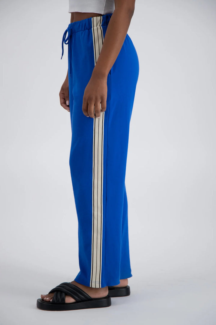 JASMINE ALEXA Womens Panarea Trackpant Cobalt Blue, WOMENS TRACK PANTS, JASMINE ALEXA, Elwood 101