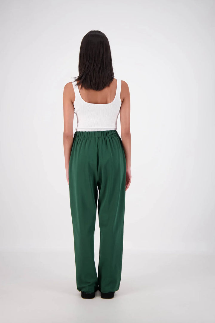 JASMINE ALEXA Womens Panarea Trackpants Forest Green, WOMENS TRACK PANTS, JASMINE ALEXA, Elwood 101