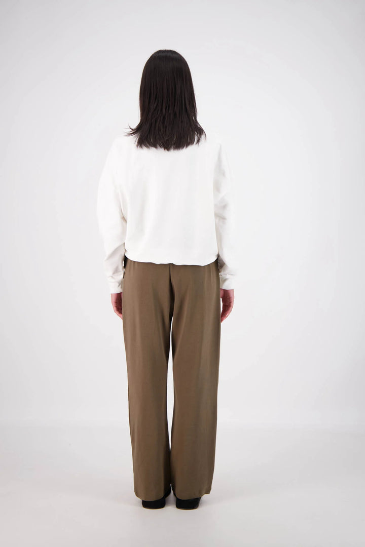JASMINE ALEXA Womens Panarea Trackpants Olive, WOMENS TRACK PANTS, JASMINE ALEXA, Elwood 101