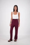 JASMINE ALEXA Womens Panarea Trackpants Plum