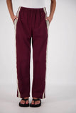 JASMINE ALEXA Womens Panarea Trackpants Plum