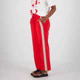 JASMINE ALEXA Womens Panarea Trackpant Red, WOMENS TRACK PANTS, JASMINE ALEXA, Elwood 101