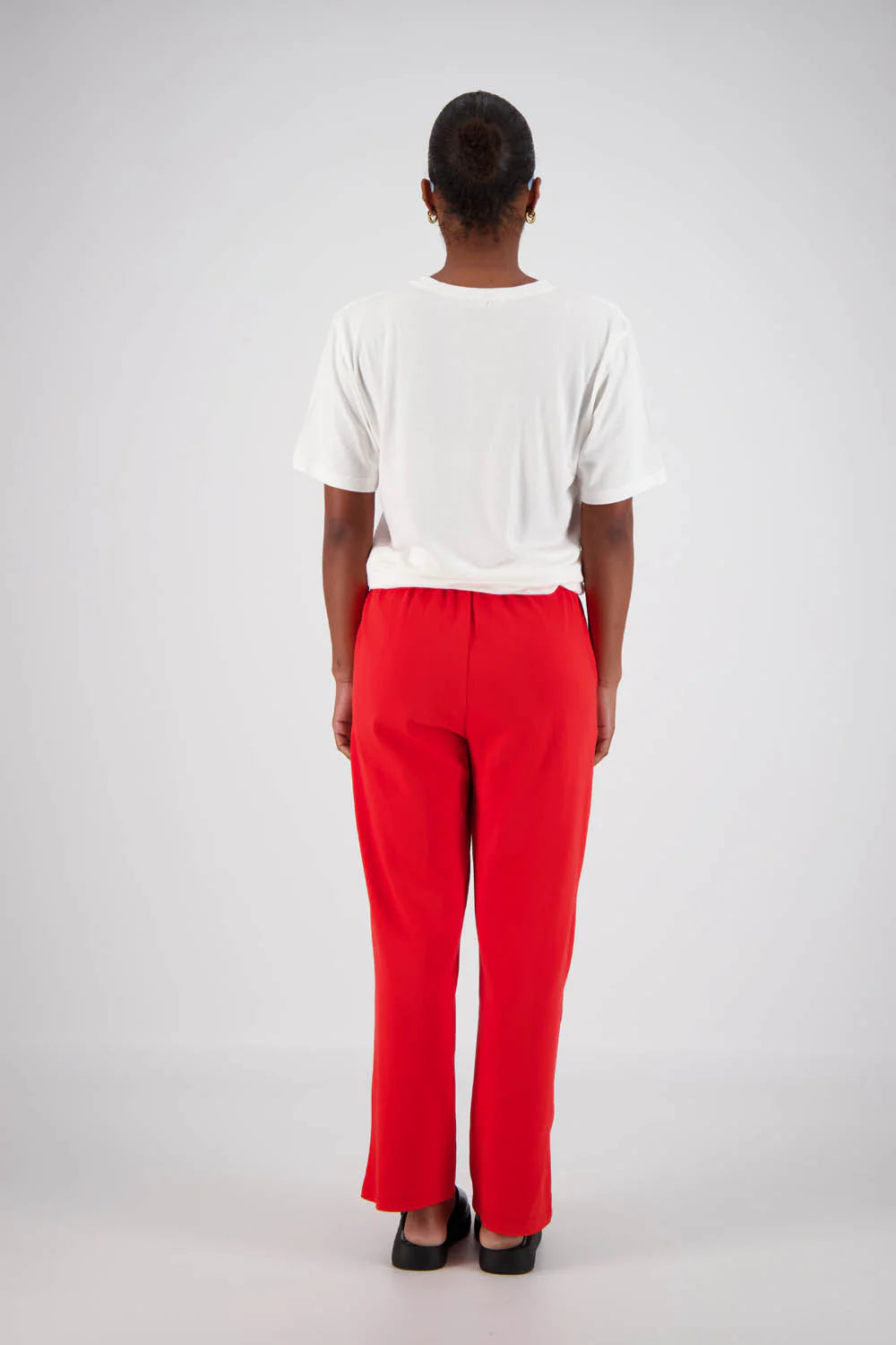 JASMINE ALEXA Womens Panarea Trackpant Red, WOMENS TRACK PANTS, JASMINE ALEXA, Elwood 101