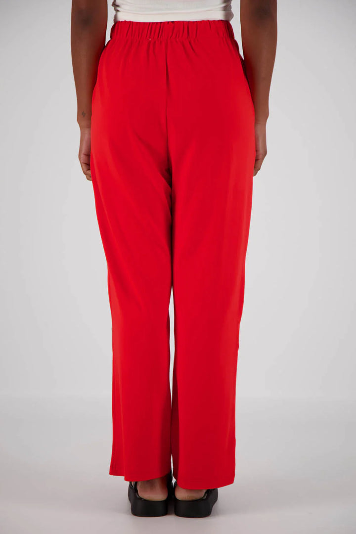 JASMINE ALEXA Womens Panarea Trackpant Red, WOMENS TRACK PANTS, JASMINE ALEXA, Elwood 101