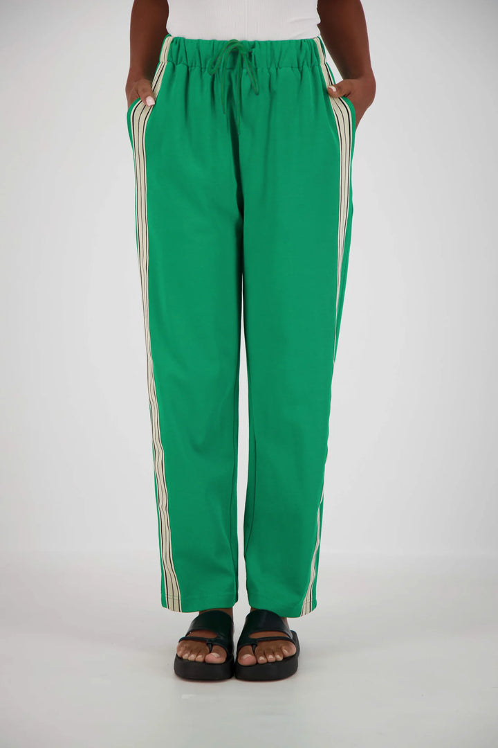 JASMINE ALEXA Panarea Trackpant in Green, WOMENS TRACK PANTS, JASMINE ALEXA, Elwood 101