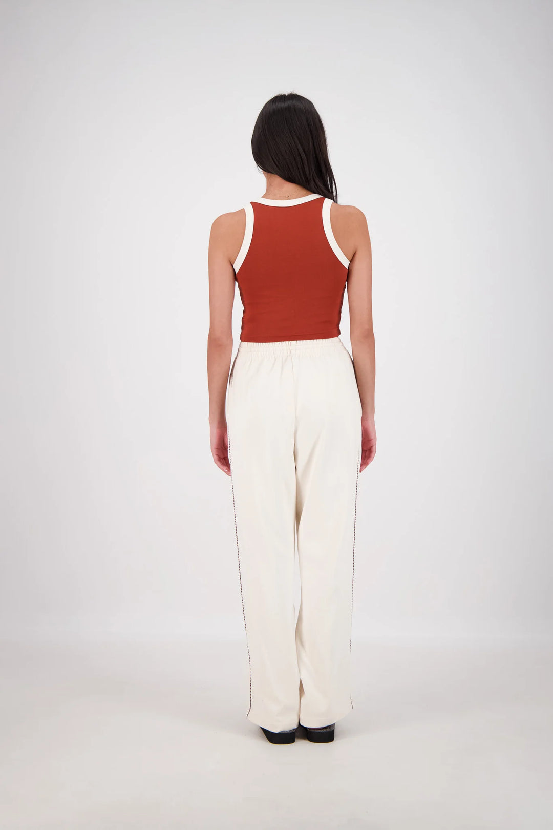 JASMINE ALEXA Womens Manarola Trackpant in Oatmeal, WOMENS TRACK PANTS, JASMINE ALEXA, Elwood 101