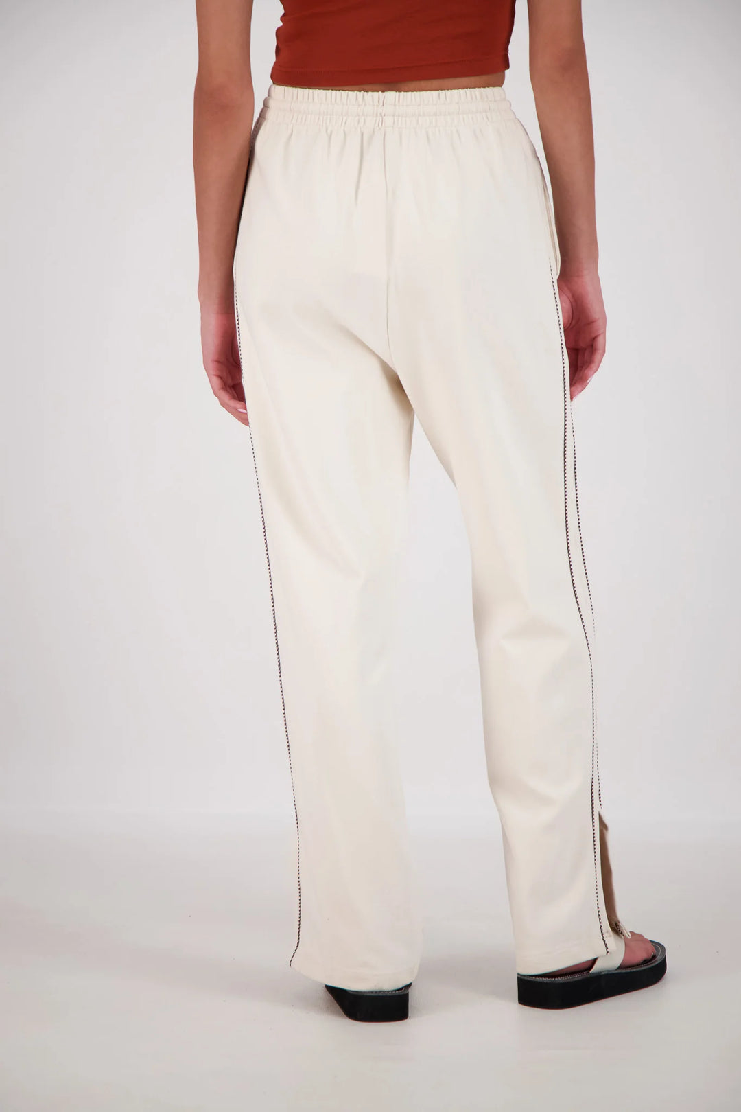 JASMINE ALEXA Womens Manarola Trackpant in Oatmeal, WOMENS TRACK PANTS, JASMINE ALEXA, Elwood 101