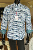JOHN LENNON Mens Aveley Long Sleeve Shirt - White, MENS SHIRTS, JOHN LENNON, Elwood 101