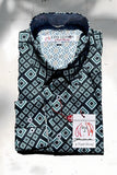 JOHN LENNON Mens Greenfield Long Sleeve Shirt - Sea, MENS SHIRTS, JOHN LENNON, Elwood 101