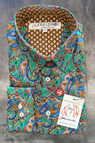 JOHN LENNON Mens Grimsby Long Sleeve Paisley Shirt - Lawn, MENS SHIRTS, JOHN LENNON, Elwood 101