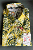 JOHN LENNON Mens King's Lynn Short Sleeve Shirt - Mustard, MENS SHIRTS, JOHN LENNON, Elwood 101
