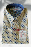 JOHN LENNON Mens Lye Short Sleeve Shirt - Ecru, MENS SHIRTS, JOHN LENNON, Elwood 101
