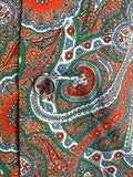 JOHN LENNON Mens Berwick Paisley Shirt - Red, MENS SHIRTS, JOHN LENNON, Elwood 101