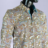 JOHN LENNON Mens Blyth Long Sleeve Paisley Shirt - Multi, MENS SHIRTS, JOHN LENNON, Elwood 101