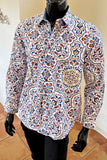 JOHN LENNON Mens Burnley Long Sleeve Shirt - Rust, MENS SHIRTS, JOHN LENNON, Elwood 101