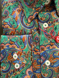 JOHN LENNON Mens Grimsby Long Sleeve Paisley Shirt - Lawn, MENS SHIRTS, JOHN LENNON, Elwood 101