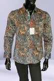 JOHN LENNON Mens Hartlepool Long Sleeve Paisley Shirt - Chocolate, MENS SHIRTS, JOHN LENNON, Elwood 101