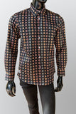 JOHN LENNON Mens Heaton Moor Long Sleeve Shirt - Black, MENS SHIRTS, JOHN LENNON, Elwood 101