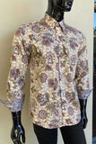 JOHN LENNON Mens Highcliffe Long Sleeve Shirt Latte Paisley, MENS SHIRTS, JOHN LENNON, Elwood 101