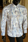 JOHN LENNON Mens Huddersfield  Long Sleeve Shirt - Paisley, MENS SHIRTS, JOHN LENNON, Elwood 101