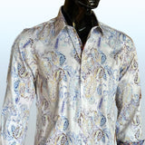 JOHN LENNON Mens Huddersfield  Long Sleeve Shirt - Paisley, MENS SHIRTS, JOHN LENNON, Elwood 101