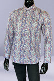 JOHN LENNON Mens Ipswich Paisley Shirt - Putty, MENS SHIRTS, JOHN LENNON, Elwood 101