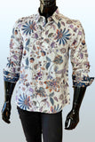 JOHN LENNON Mens Leeds Paisley Shirt - White, MENS SHIRTS, JOHN LENNON, Elwood 101