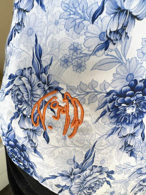 JOHN LENNON Mens Sheffield Short Sleeve Paisley Shirt - Blue, MENS SHIRTS, JOHN LENNON, Elwood 101