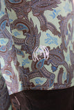 JOHN LENNON Mens Humber Long Sleeve Paisley Shirt Mint, MENS SHIRTS, JOHN LENNON, Elwood 101