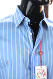 JOHN LENNON Mens Watts Stripe Shirt Sky, MENS SHIRTS, JOHN LENNON, Elwood 101