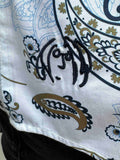 JOHN LENNON Mens Ashbury Long Sleeve Paisley Shirt - White