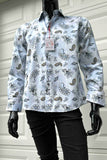 JOHN LENNON Mens Ashbury Long Sleeve Paisley Shirt - White