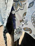 JOHN LENNON Mens Ashbury Long Sleeve Paisley Shirt - White
