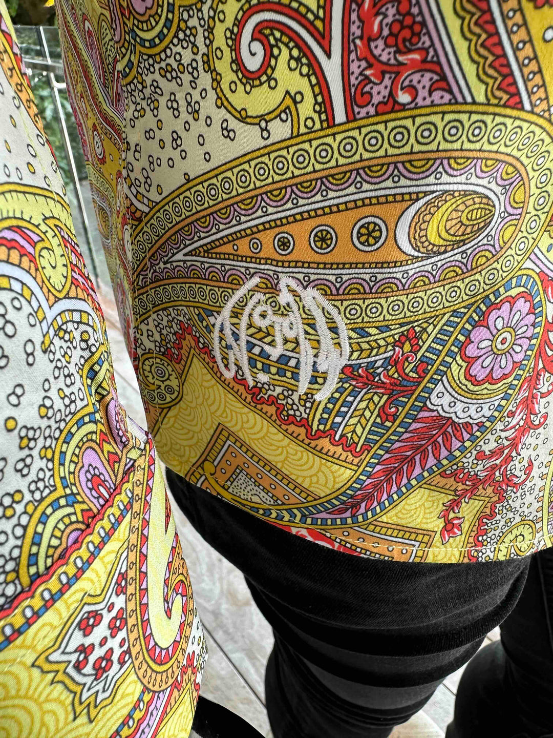 JOHN LENNON Mens Bath Long Sleeve Paisley Shirt in Multi Print, MENS SHIRTS, JOHN LENNON, Elwood 101