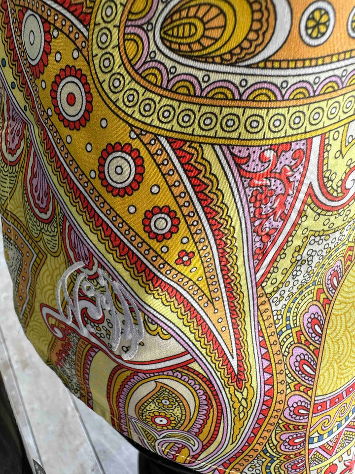 JOHN LENNON Mens Bath Short Sleeve Paisley Shirt in Multi