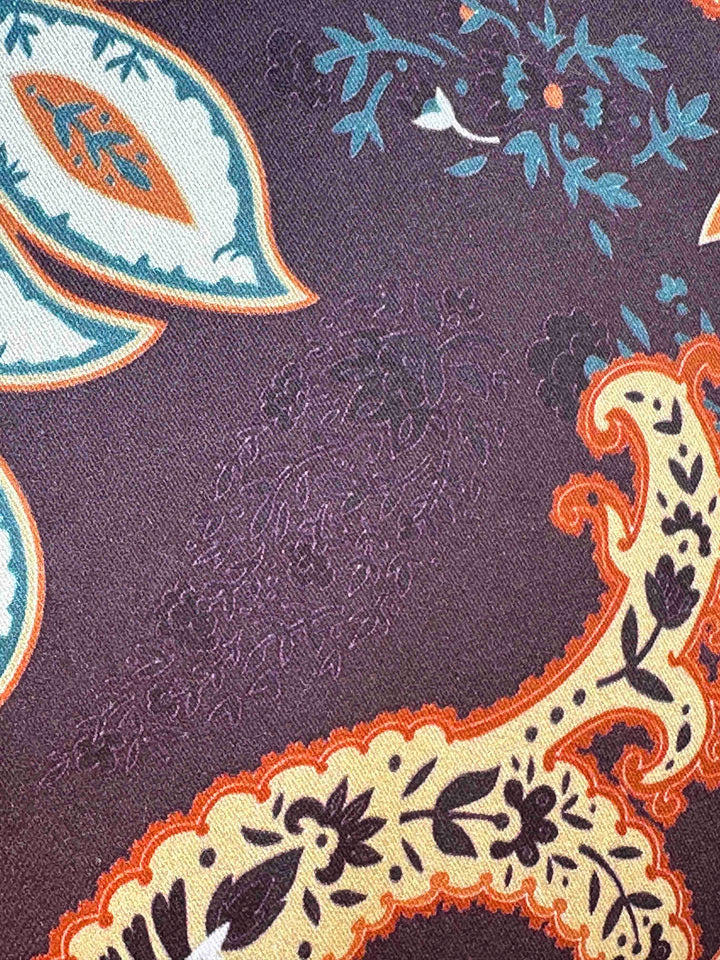 JOHN LENNON Mens Bradbury Long Sleeve Paisley Shirt - Plum, MENS SHIRTS, JOHN LENNON, Elwood 101