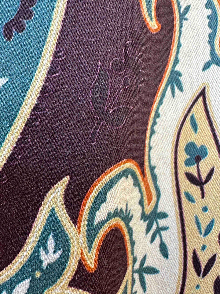 JOHN LENNON Mens Bradbury Long Sleeve Paisley Shirt - Plum, MENS SHIRTS, JOHN LENNON, Elwood 101