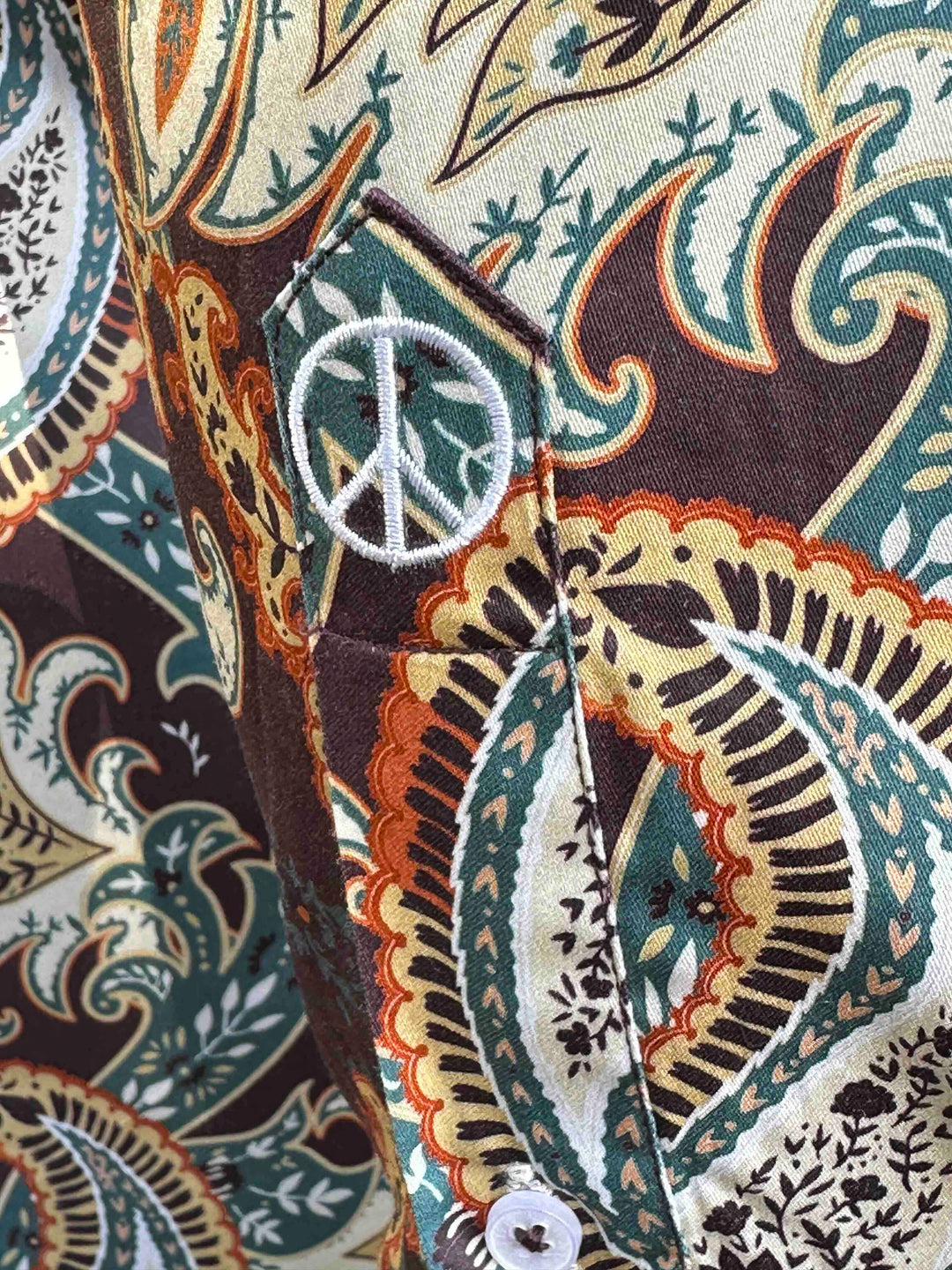 JOHN LENNON Mens Bradbury Long Sleeve Paisley Shirt - Plum, MENS SHIRTS, JOHN LENNON, Elwood 101