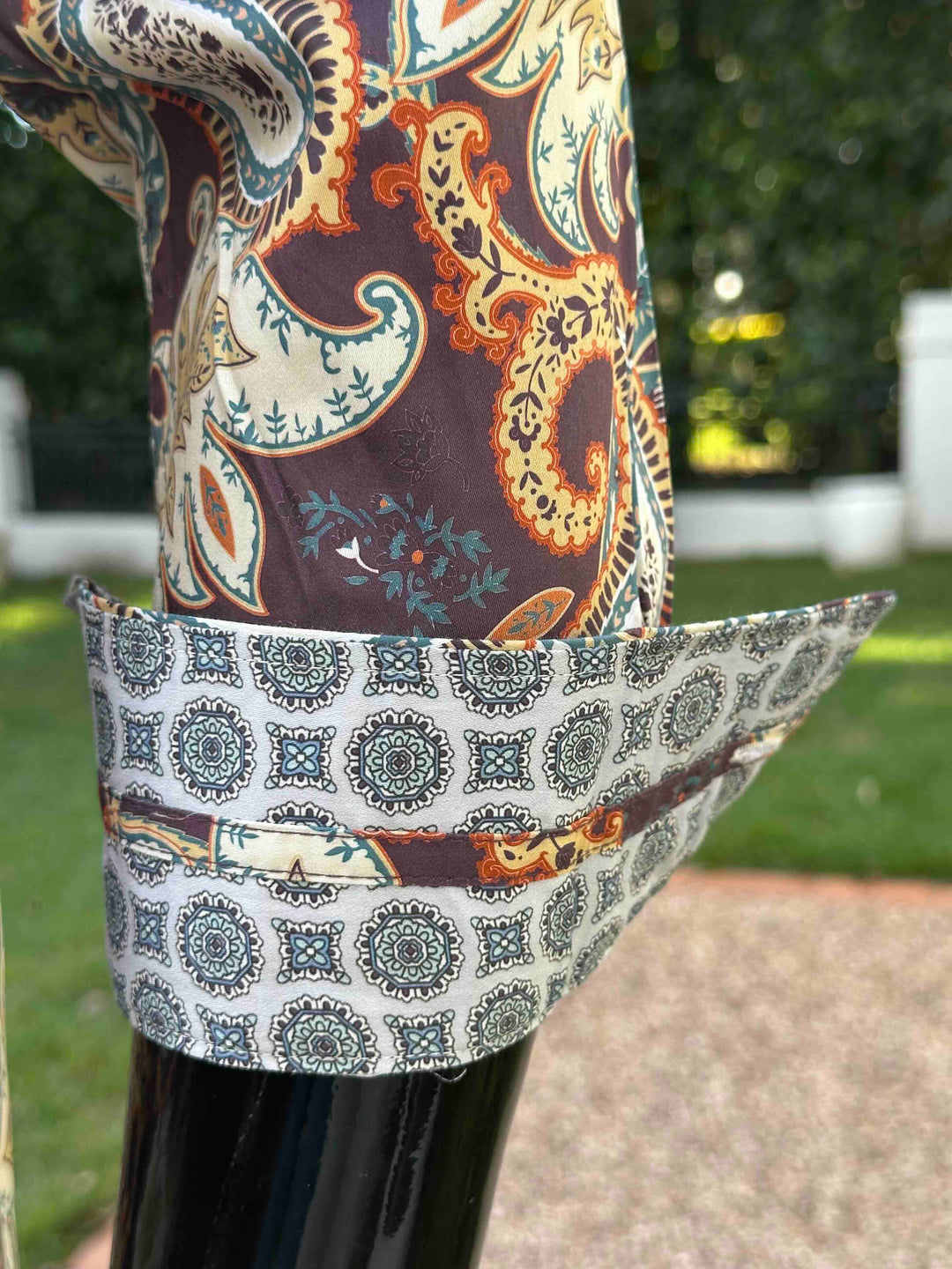 JOHN LENNON Mens Bradbury Long Sleeve Paisley Shirt - Plum, MENS SHIRTS, JOHN LENNON, Elwood 101