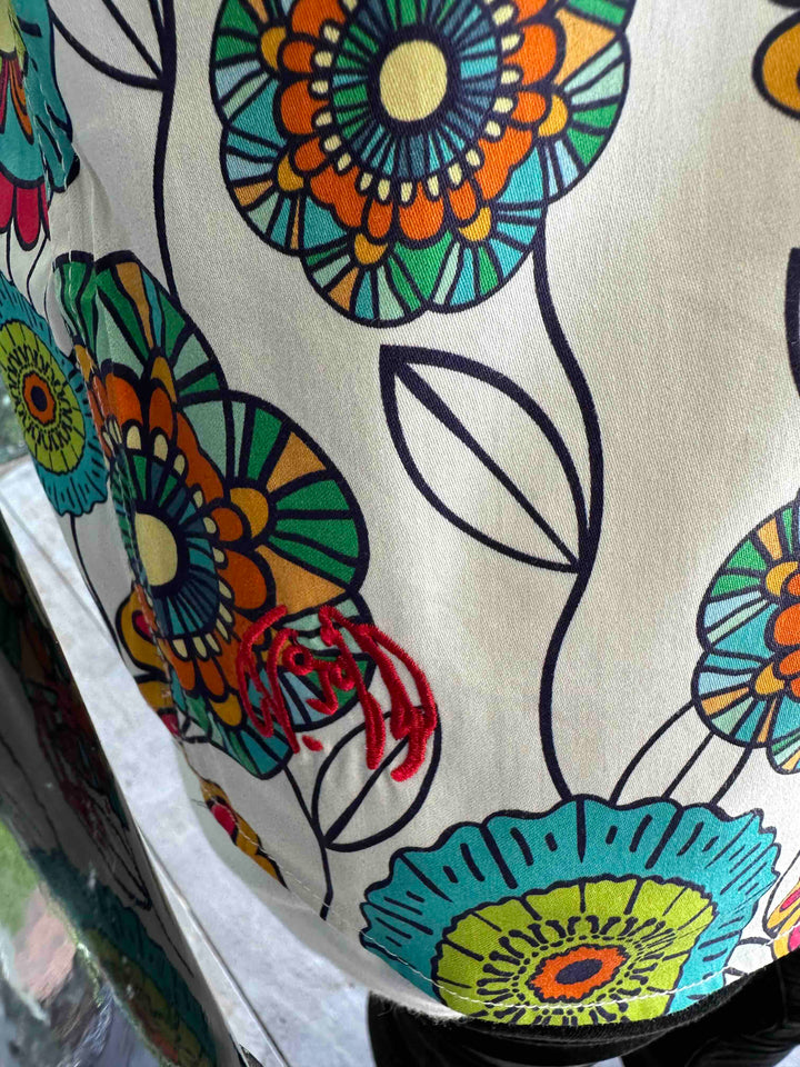 JOHN LENNON Mens Brighouse Short Sleeve Shirt in Multi Print