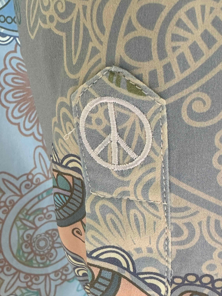 JOHN LENNON Mens Burton Long Sleeve Shirt - Dove, MENS SHIRTS, JOHN LENNON, Elwood 101
