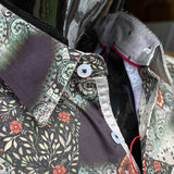 JOHN LENNON Mens Colchester Paisley Long Sleeve Shirt - Black, MENS SHIRTS, JOHN LENNON, Elwood 101