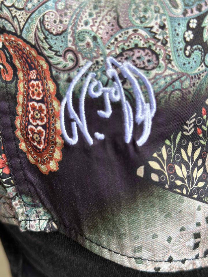 JOHN LENNON Mens Colchester Paisley Long Sleeve Shirt - Black, MENS SHIRTS, JOHN LENNON, Elwood 101