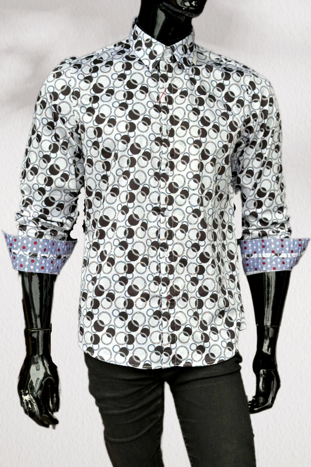 JOHN LENNON Mens Crewe Long Sleeve Shirt - White, MENS SHIRTS, JOHN LENNON, Elwood 101